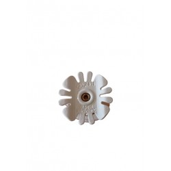 Sprinkler pendiente. Ext. Cover.  K5.6 Qr. 68/155  White GLOBE