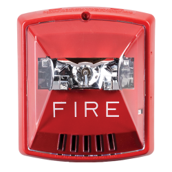 W-hsr Sirena Con Luz Strobo, 24v, 8 Candelas Rojo Bosch