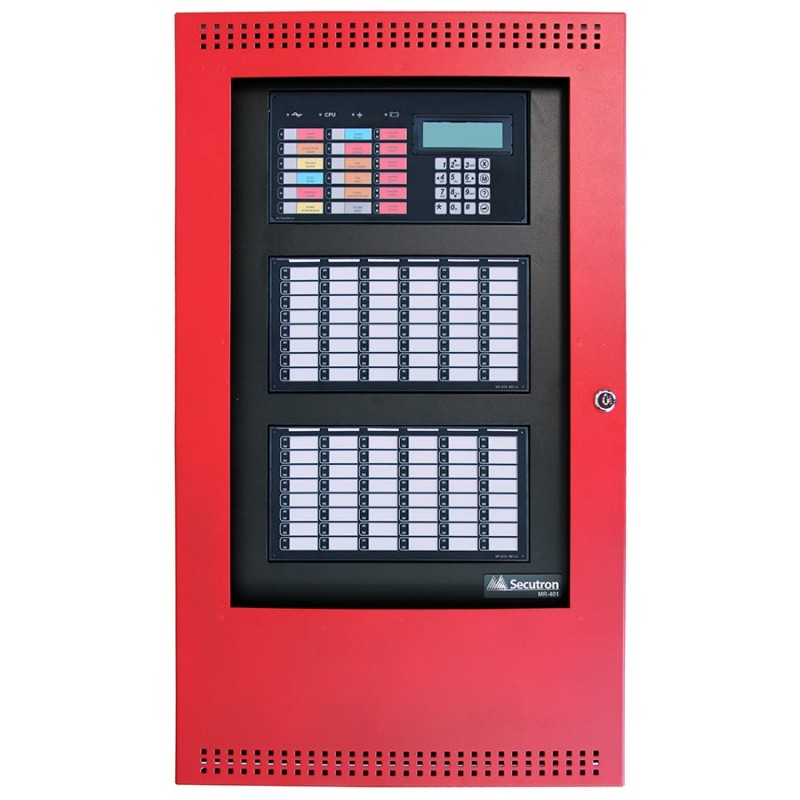 PANEL DE CONTROL DE ALARMA DE INCENDIO MR-401R