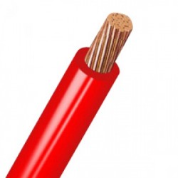 CABLE THHN (MADECO) 14 AWG 25 MTS / ROJO (PVC NYLON)