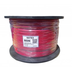 CABLE INCENDIO UL ROJO BDN 2X16 AWG C/P FPLR