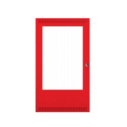 DOX-1024DSR Puerta universal roja para gabinete UB-1024DS