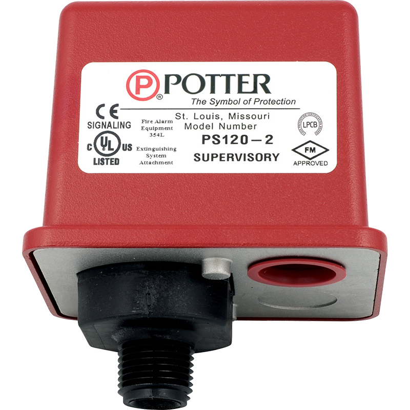 PS120-2 Switch de presion 120 psi 2-SPDT  POTTER