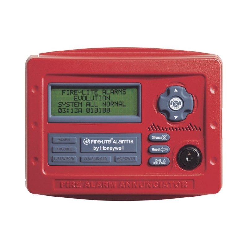 ANN-80 Anunciador remoto LCD retroiluminado 80 caracteres, 24 V FIRE-LITE