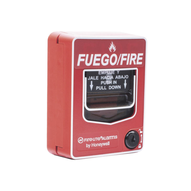 W-BG12LXSP Pulsador Emergencia Direccionable serie Swift Para Paneles FIRE-LITE