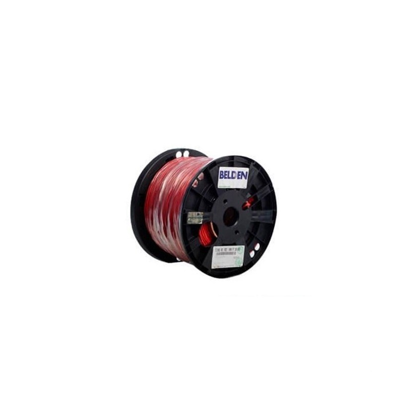 Cable Incendio Belden 5320fl 2x18 Con Pantalla Blindado Fplr 305m Rojo