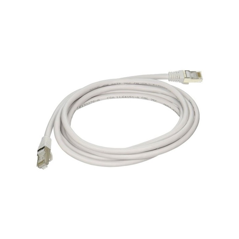 Patch Cord LSZH Cat6A Blanco 3mts, Simple