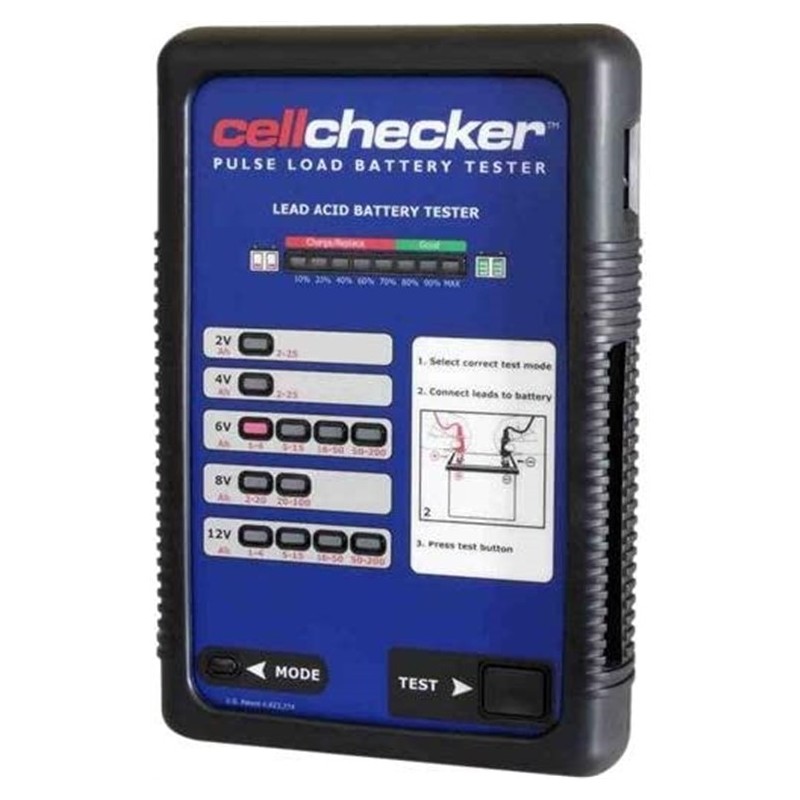 Cell Checker Tester Probador De Baterías De Carga De Acido Plomo Sdi