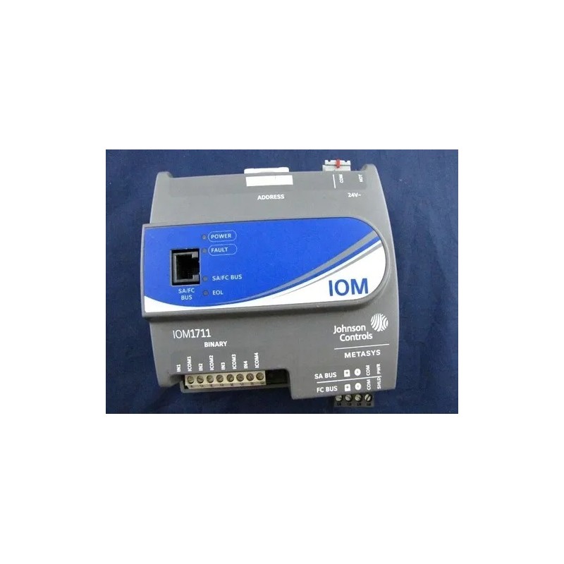 Johnson Controls Ms-iom1711-0 Final Input-output Module 24v